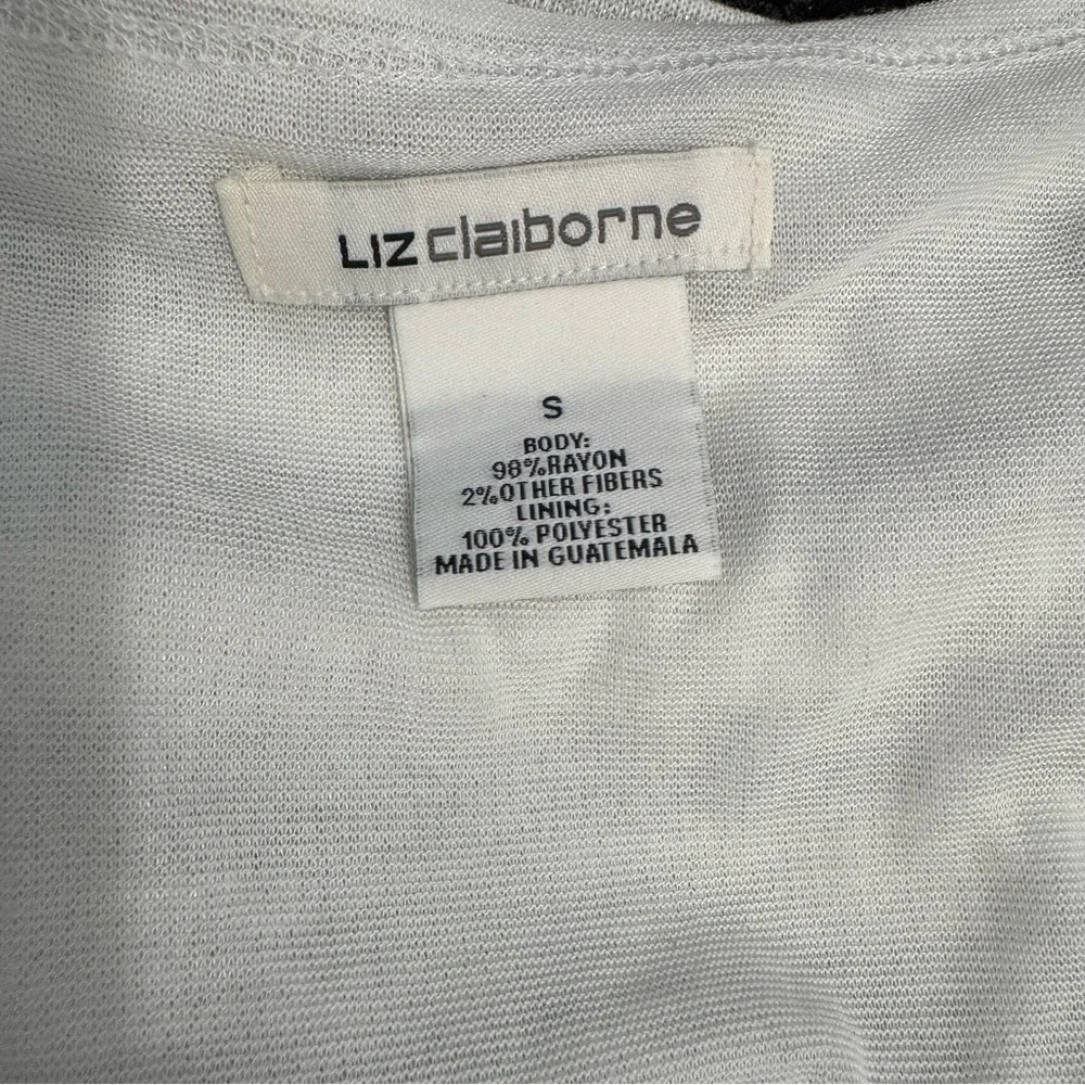 Liz Claiborne Silver Striped Tank Top - Picture 9 of 11